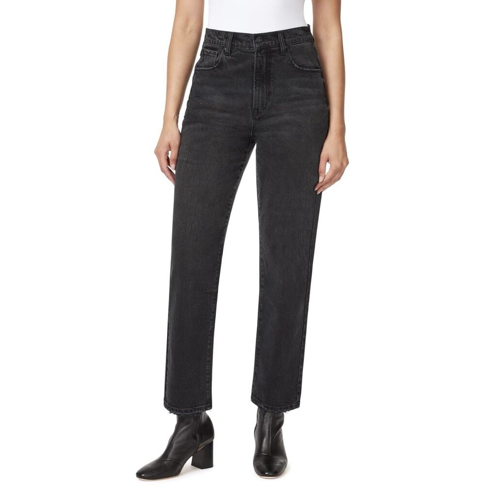NWT Kenzie Women's Jeans The Amelia Ultra High Rise Slim Straight Sz 4/27 Black
